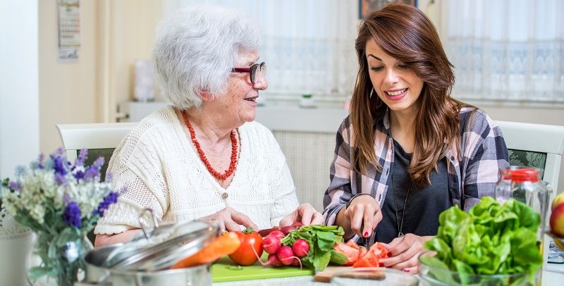 gotowanie opiekunka dla osoby starszej